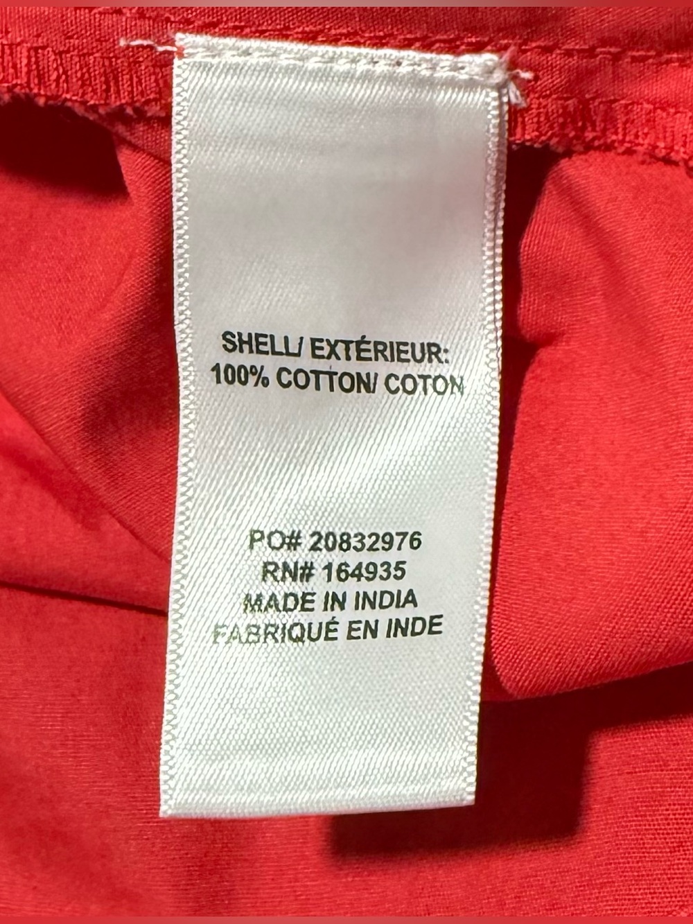 Frances Valentine Coral Breezy cotton Mini Dress NWT. size large - Picture 6 of 8